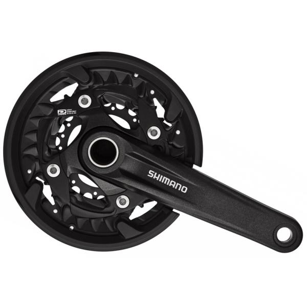 SHIMANO Kurbelgarnitur FC-MT500 10-fach 175 mm 40-30-22 Z&auml;hne
