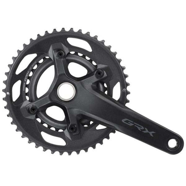 SHIMANO Kurbelgarnitur GRX FC-RX600-10 10-fach 172,5 mm 46-30 Z&auml;hne Schwarz