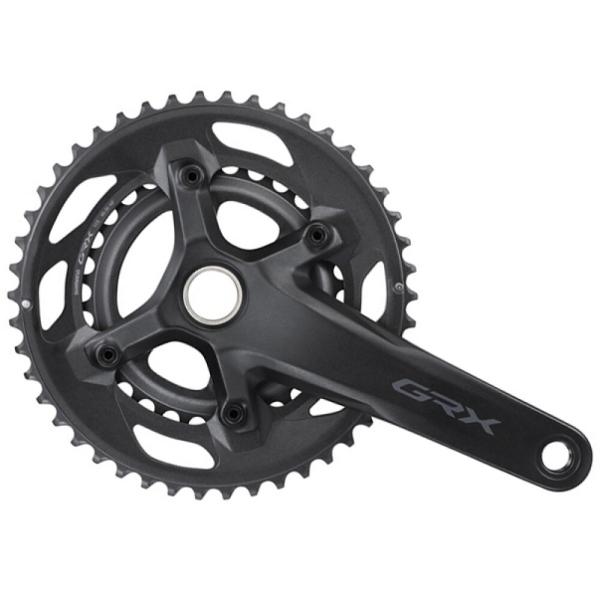 SHIMANO Kurbelgarnitur GRX FC-RX600-10 10-fach 175 mm 46-30 Z&auml;hne Schwarz
