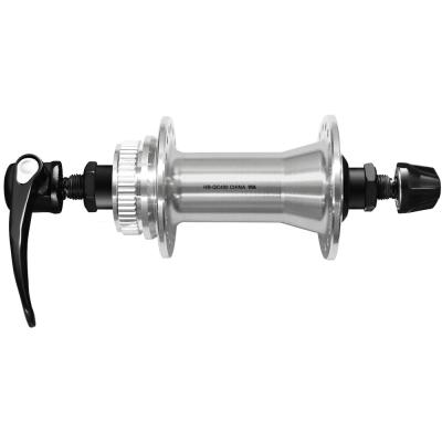 SHIMANO Vorderradnabe HB-QC400 100 mm 36 Loch silber Produktbild 1