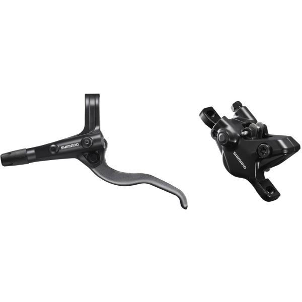 SHIMANO Scheibenbremse MT401/MT410 VR Links Schwarz/Grau