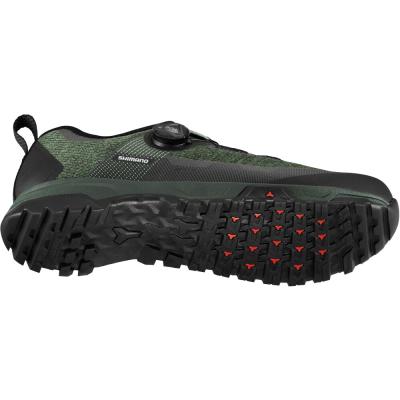 SHIMANO SHIMANO Fahrradschuhe ET701 Herren/Damen MTB FLATPEDAL Gr&ouml;&szlig;e 48 Gr&uuml;n Produktbild 3