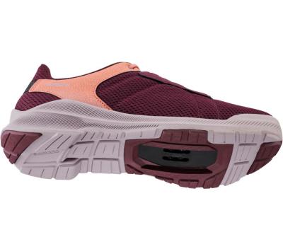 SHIMANO SHIMANO Fahrradschuhe EX300 Damen Touring SPD Gr&ouml;&szlig;e 36 Damenleisten Rot Produktbild 3