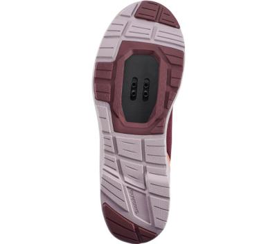 SHIMANO SHIMANO Fahrradschuhe EX300 Damen Touring SPD Gr&ouml;&szlig;e 43 Damenleisten Rot Produktbild 2