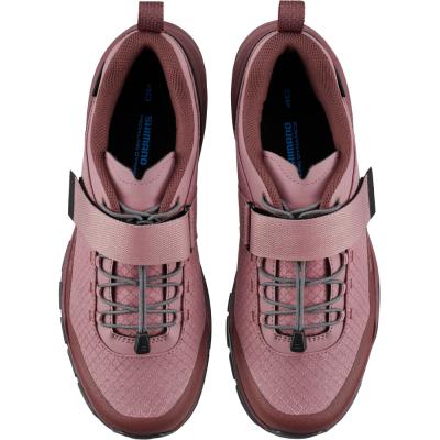 SHIMANO SHIMANO Fahrradschuhe EX500W Damen Touring SPD Gr&ouml;&szlig;e 43 Damenleisten Rot Produktbild 1