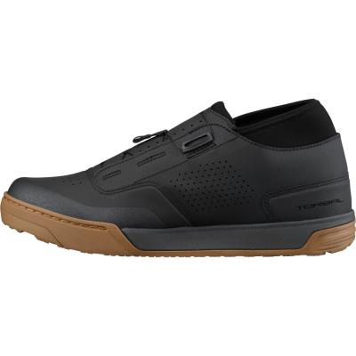 SHIMANO SHIMANO Fahrradschuhe GF800 Herren/Damen MTB FLATPEDAL Gr&ouml;&szlig;e 47 Schwarz/Braun Produktbild 3
