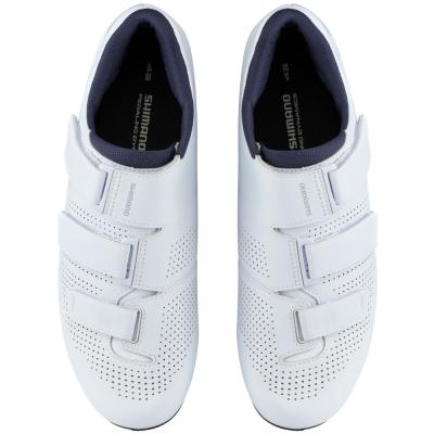 SHIMANO SHIMANO Fahrradschuhe RC102 Herren/Damen Road SPD-SL Gr&ouml;&szlig;e 43 Wei&szlig; Produktbild 4