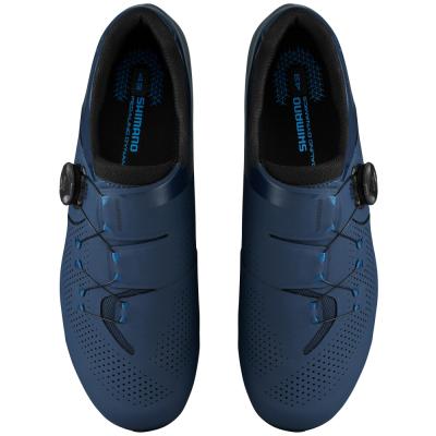 SHIMANO SHIMANO Fahrradschuhe RC302 Herren/Damen Road SPD-SL Gr&ouml;&szlig;e 45 breit Blau Produktbild 4