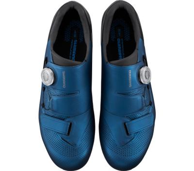 SHIMANO SHIMANO Fahrradschuhe RC502 Damen/Herren Road SPD-SL Gr&ouml;&szlig;e 45 breit Blau Produktbild 1
