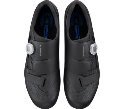 SHIMANO SHIMANO Fahrradschuhe RC502 Damen/Herren Road SPD-SL Gr&ouml;&szlig;e 42 breit Schwarz Produktbild 1