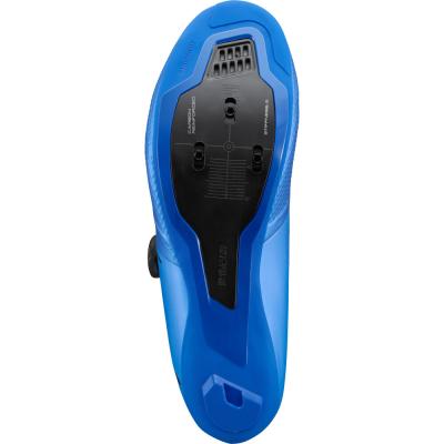 SHIMANO SHIMANO Fahrradschuhe RC503 Herren/Damen Road SPD-SL Gr&ouml;&szlig;e 43 breit Blau Produktbild 4