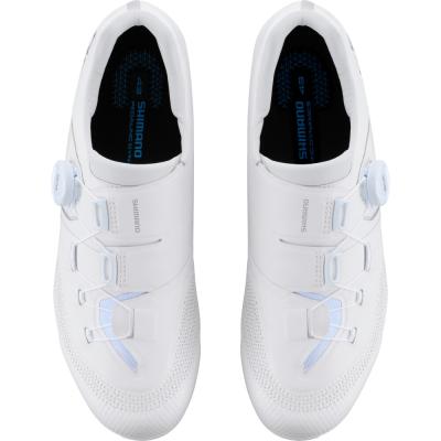 SHIMANO SHIMANO Fahrradschuhe RC503 Herren/Damen Road SPD-SL Gr&ouml;&szlig;e 48 Wei&szlig; Produktbild 2