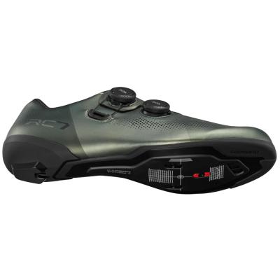 SHIMANO SHIMANO Fahrradschuhe RC703 Herren/Damen Road SPD-SL Gr&ouml;&szlig;e 48 Gr&uuml;n Produktbild 2