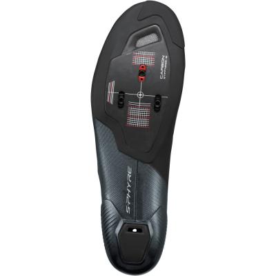SHIMANO SHIMANO Fahrradschuhe RC903 Damen/Herren Road SPD-SL Gr&ouml;&szlig;e 42 breit Schwarz Produktbild 2