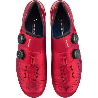 SHIMANO SHIMANO Fahrradschuhe RC903 Damen/Herren Road SPD-SL Gr&ouml;&szlig;e 47 breit Rot Produktbild 1