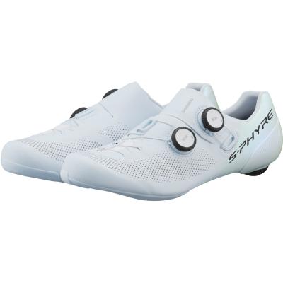 SHIMANO SHIMANO Fahrradschuhe RC903 Damen/Herren Road SPD-SL Gr&ouml;&szlig;e 47 breit Wei&szlig; Produktbild 4
