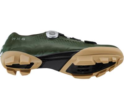SHIMANO SHIMANO Fahrradschuhe RX600 Herren/Damen Gravel SPD Gr&ouml;&szlig;e 48 Gr&uuml;n Produktbild 3