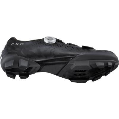 SHIMANO SHIMANO Fahrradschuhe RX600 Herren/Damen Gravel SPD Gr&ouml;&szlig;e 47 Schwarz Produktbild 3
