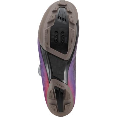 SHIMANO SHIMANO Fahrradschuhe RX600 Damen Gravel SPD Gr&ouml;&szlig;e 38 Damenleisten Grau/Lila Produktbild 4