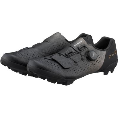 SHIMANO SHIMANO Fahrradschuhe RX801 Herren/Damen Gravel SPD Gr&ouml;&szlig;e 44 Schwarz Produktbild 4