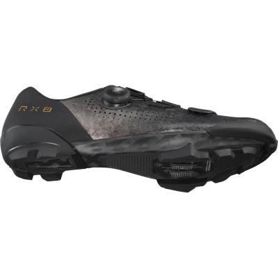 SHIMANO SHIMANO Fahrradschuhe RX801 Herren/Damen Gravel SPD Gr&ouml;&szlig;e 45 Schwarz Produktbild 3