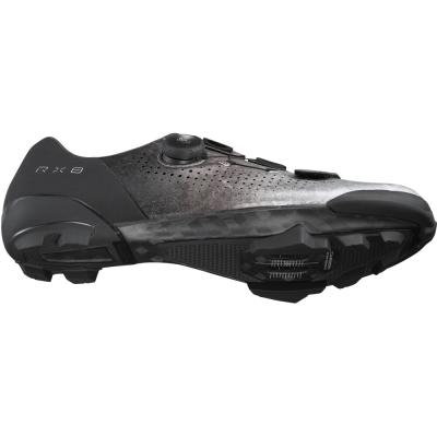 SHIMANO SHIMANO Fahrradschuhe RX801 Herren/Damen Gravel SPD Gr&ouml;&szlig;e 48 Silber Produktbild 3