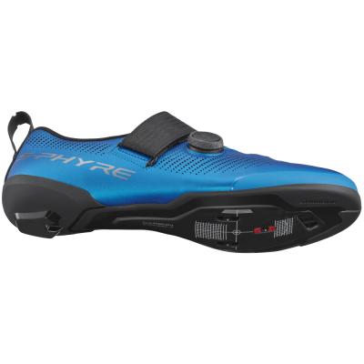 SHIMANO SHIMANO Fahrradschuhe TR903 Herren/Damen Road SPD-SL Gr&ouml;&szlig;e 39 Blau Produktbild 3
