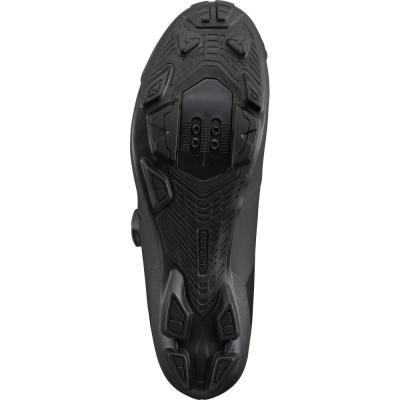 SHIMANO SHIMANO Fahrradschuhe XC302 Herren/Damen MTB SPD Gr&ouml;&szlig;e 43 breit Schwarz Produktbild 4