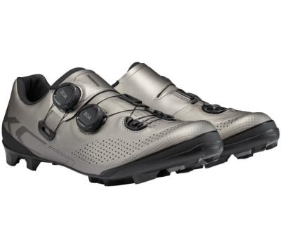 SHIMANO SHIMANO Fahrradschuhe XC702 Herren/Damen MTB SPD Gr&ouml;&szlig;e 44 Silber Produktbild 1