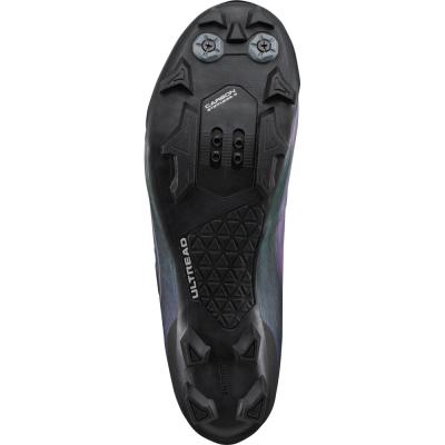 SHIMANO SHIMANO Fahrradschuhe XC703 Herren/Damen MTB SPD Gr&ouml;&szlig;e 46 breit Lila Produktbild 4