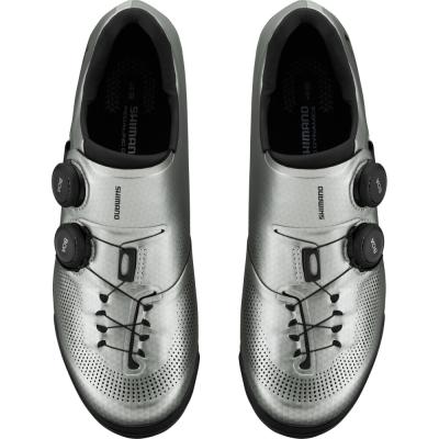 SHIMANO SHIMANO Fahrradschuhe XC703 Herren/Damen MTB SPD Gr&ouml;&szlig;e 50 breit Silber Produktbild 2