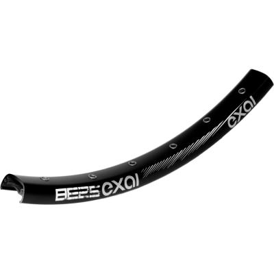 Exal FELGE BE 25, 28" 36L SCHW 25-622 VL:6,5MM EINFACHOESEN Produktbild 1