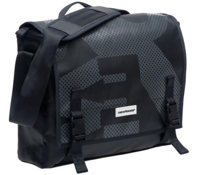 New Looxs RADTASCHE POSTINO OFFICE BLACK GREY 14L BISONYL 38X30X12CM Produktbild 1