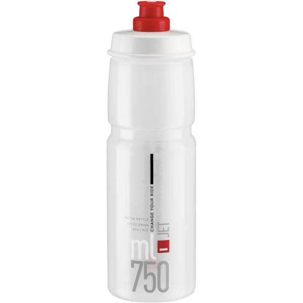 ELITE ELITE Trinkflasche Jet Transparent-Rot 750 ml