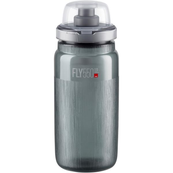 ELITE ELITE Trinkflasche Fly MTB Tex Smoke 550 ml