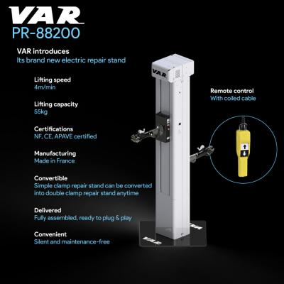 VAR Elektrischer Reparaturst&auml;nder mit zwei Klemmen PR-88200 Produktbild 2