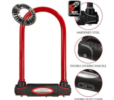 Master Lock B&uuml;gelschloss 8195 Rot 13 mm x 210 mm x 110 mm Schl&uuml;ssel Produktbild 1