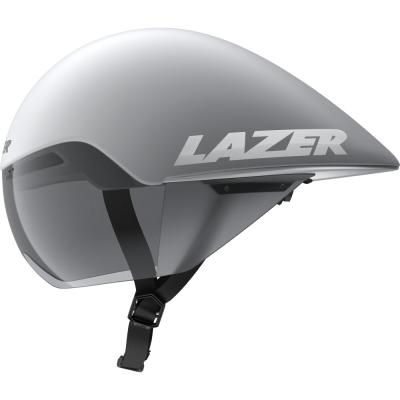 LAZER LAZER Helm Volante KinetiCore Triathlon/Zeitfahren Matte White Silver (S) 52-56 Produktbild 3