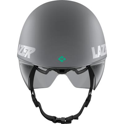 LAZER LAZER Helm Volante KinetiCore Triathlon/Zeitfahren Matte White Silver (M) 55-59 Produktbild 2