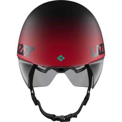 LAZER LAZER Helm Volante KinetiCore Triathlon/Zeitfahren Matte Black Red (S) 52-56 cm Produktbild 2