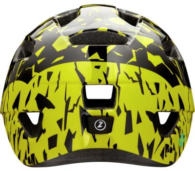 LAZER LAZER Helm Nutz KinetiCore Kids & Junior Black Flash Yellow Unisize 50-56 cm Produktbild 2