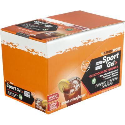 NAMEDSPORT Energie-Gel SPORT GEL Lemon Ice Tea - 32x25ml Produktbild 1