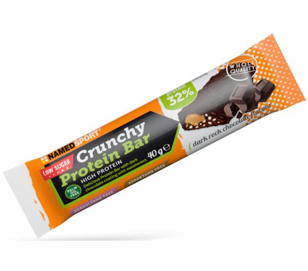 NAMEDSPORT NAMEDSPORT Proteinriegel CRUNCHY PROTEIN BAR Dark Rock Chocolate - 40g