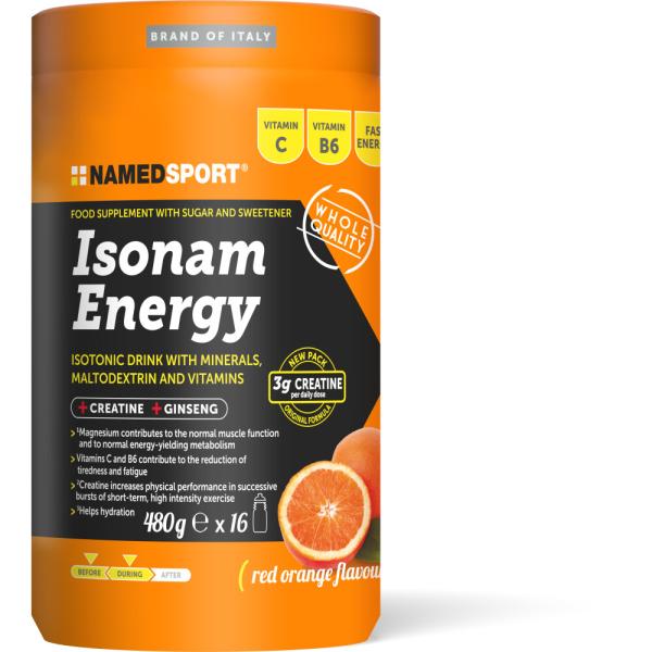 NAMEDSPORT ISONAM ENERGY Orange - 480g 3g OF CREATINE