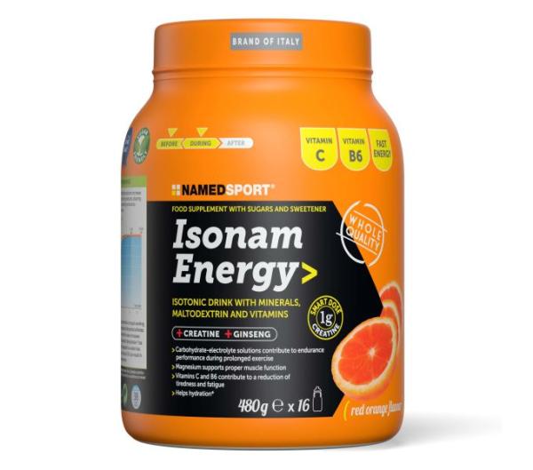NAMEDSPORT NAMED ISONAM ENERGY Orange 480g 1g CREATIN