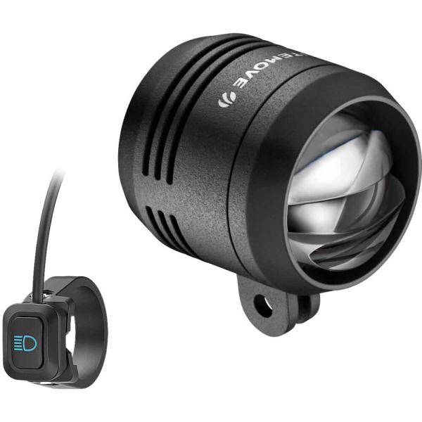 LITEMOVE Frontlicht mit Fernlicht AC-210 Gabelhalterung