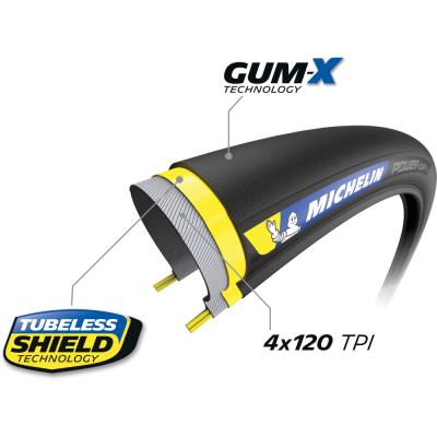 Michelin FALTREIFEN POWER CUP Comp GUM-X 28-622 Schwarz TS Produktbild 1