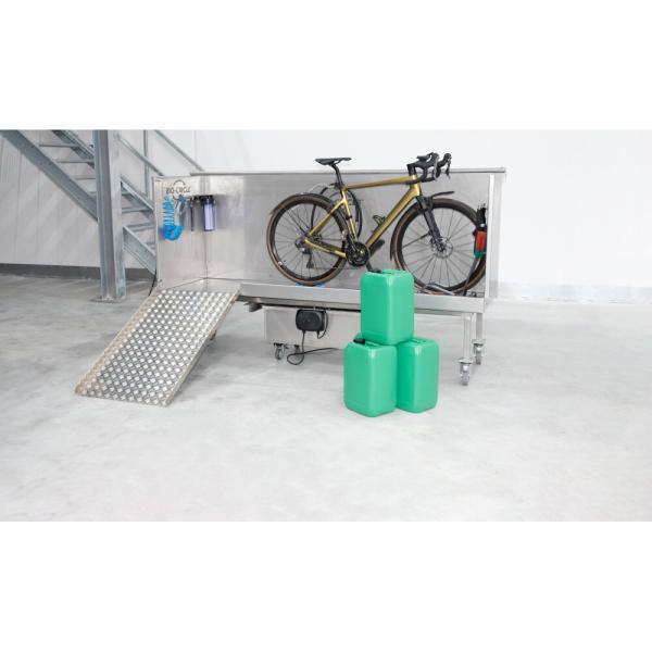 Bio-Circle Bio-Circle Eco Bike & Parts Washer - Fahrradwaschanlage - vordere Auffahrrampe