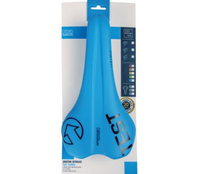 PRO Testsattel Griffon Offroad 142 mm Blau Edelstahl Gestell Produktbild 5