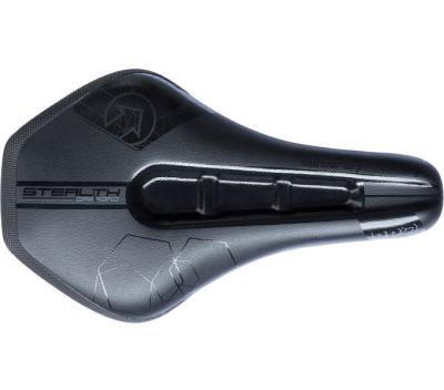 PRO Fahrradsattel Stealth Offroad 142 mm Schwarz Edelstahl Gestell Produktbild 3